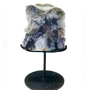 Moss agate  purple